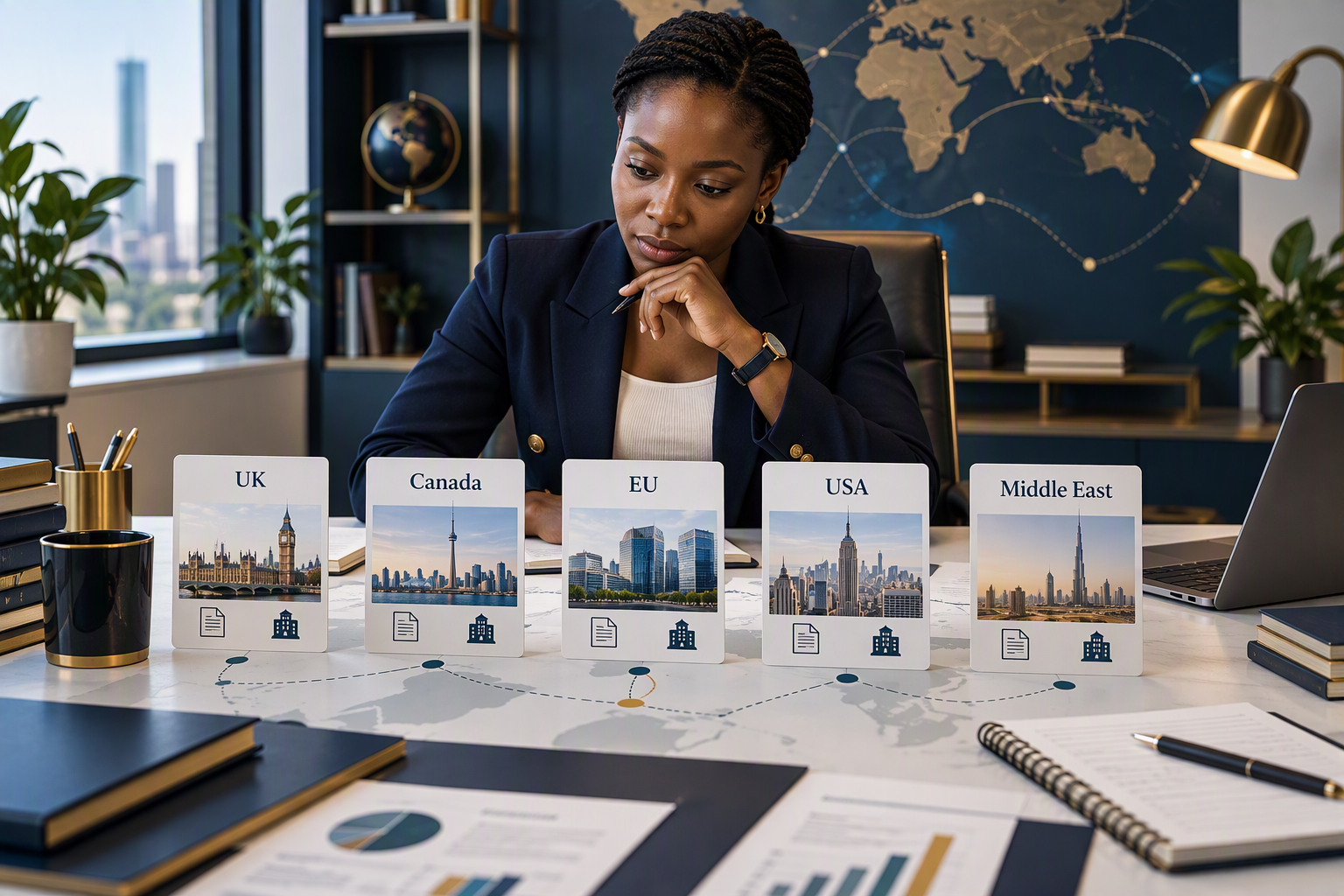 Visa Sponsorship Roadmap for African Professionals: UK, Canada, EU, USA and Middle East